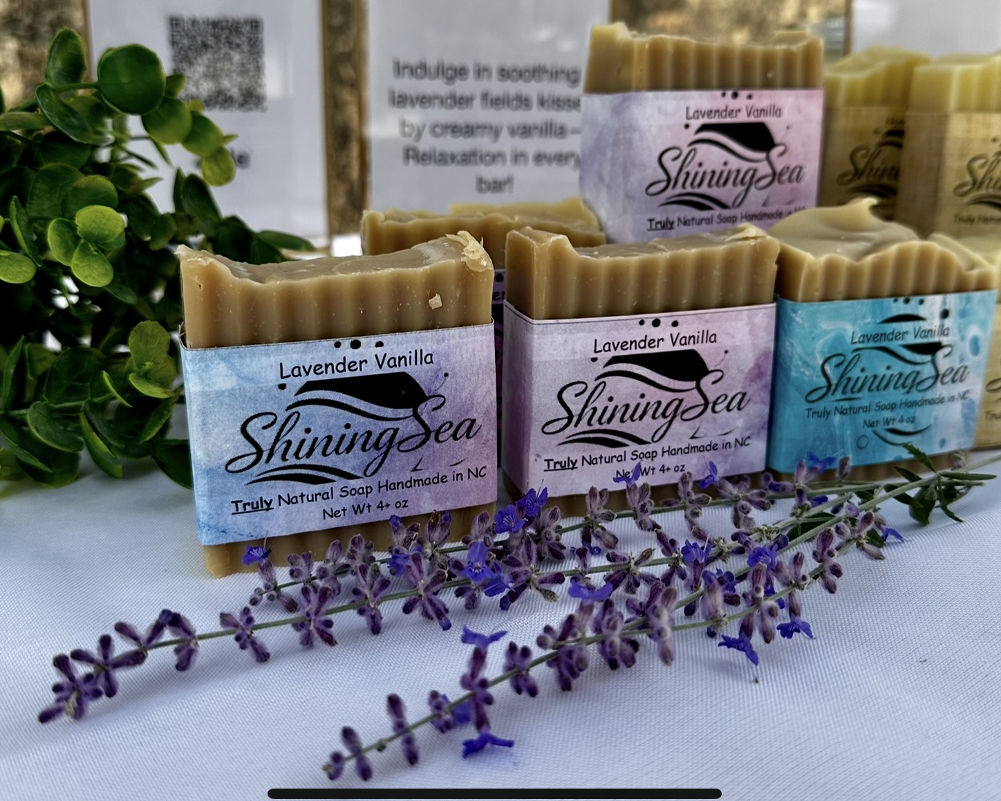 Lavender Vanilla Handmade Natural Soap