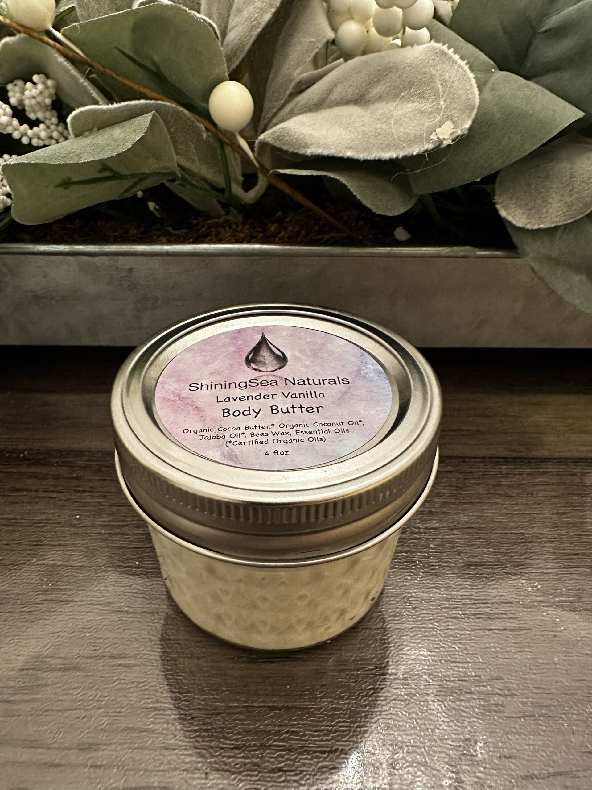 Lavender Vanilla All Natural Body Butter