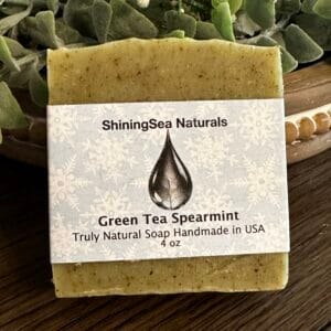 Green Tea Spearmint Handcrafted Soap